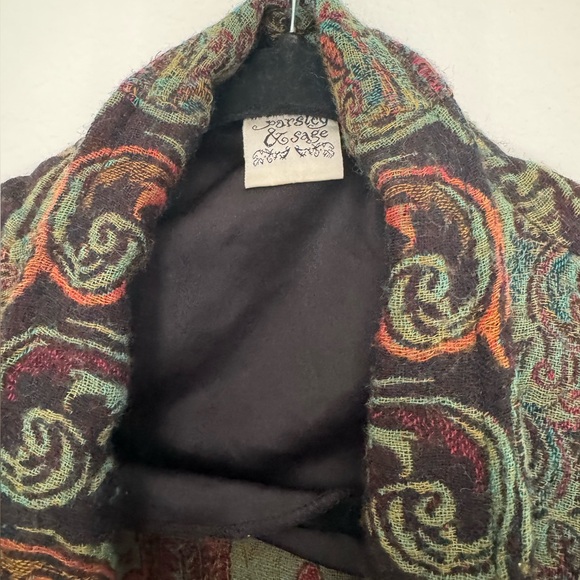 Parsley & Sage paisley drape cardigan - Picture 2 of 4